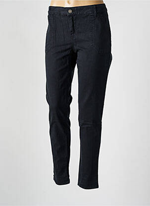 Blugi cu croială slim negru FIVE femeie