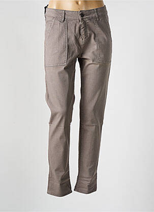 Blugi cu croială slim gri FIVE femeie