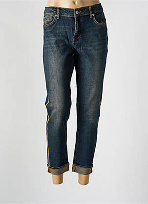 Blugi cu croială slim albastru FIVE femeie