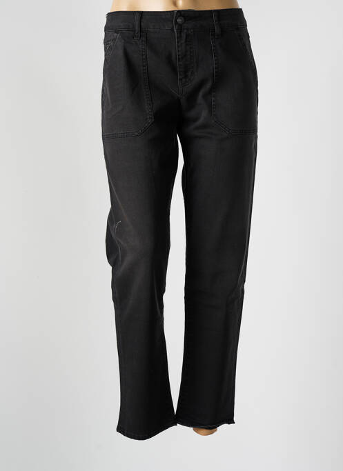 Blugi cu croială slim negru FIVE femeie