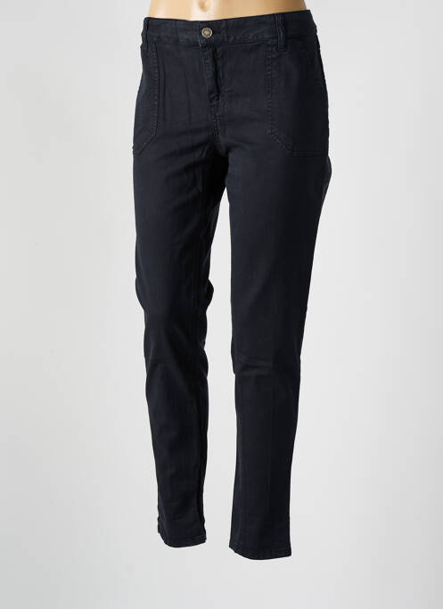 Blugi cu croială slim negru FIVE femeie