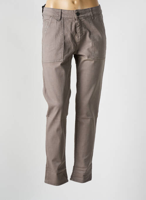 Blugi cu croială slim gri FIVE femeie