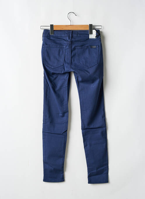 Pantalon slim albastru FIVE femeie