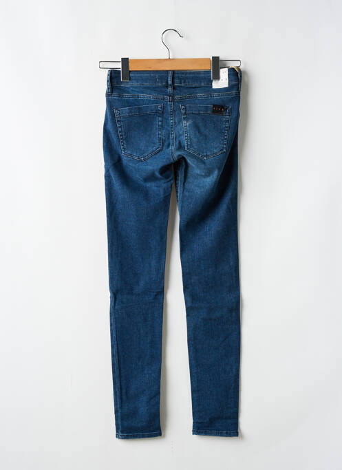 Blugi cu croială slim talie joasă talie joasă albastru FIVE femme