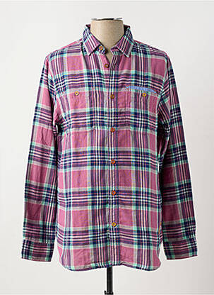 Cămașă cu mâneci lungi violet SCOTCH & SODA bărbat