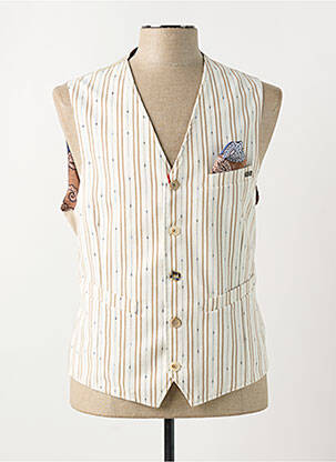 Vestă fără mâneci bej BOB bărbat