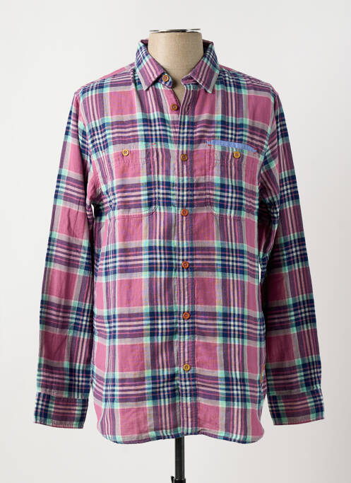 Cămașă cu mâneci lungi violet SCOTCH & SODA bărbat