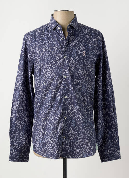 Cămașă cu mâneci lungi albastru VICOMTE ARTHUR bărbat