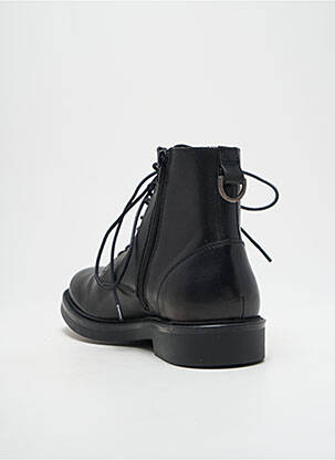 Botine/ghete material neted toc mic negru REPLAY bărbat