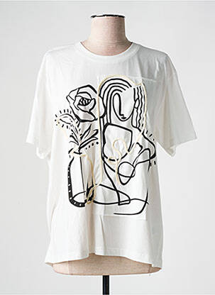 Tricou alb DESIGUAL femeie