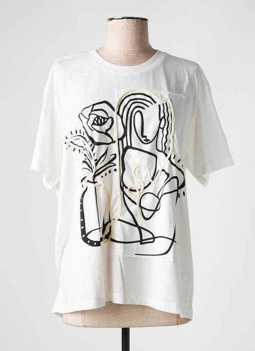 Tricou alb DESIGUAL femeie