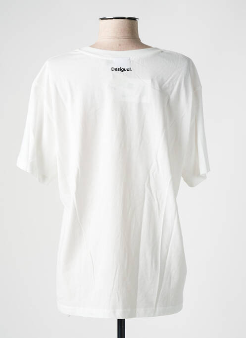 Tricou alb DESIGUAL femeie
