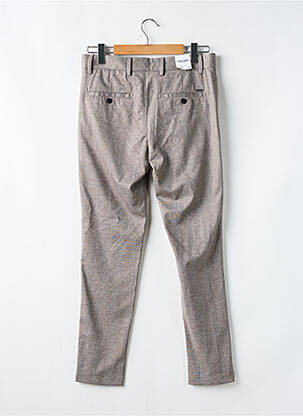 Pantalon drept croială dreaptă bej JACK & JONES bărbat