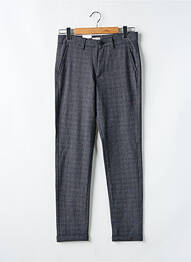 Pantalon chino imprimeu imprimeu prinț de wales mărime normală gri JACK & JONES homme