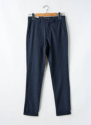 Pantalon drept croială dreaptă albastru JACK & JONES bărbat