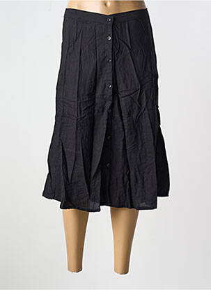 Fustă midi negru BAMBOO'S femeie