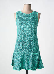 Rochie scurtă fără mâneci fără mâneci albastru BAMBOO'S femeie