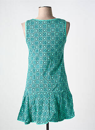 Rochie scurtă fără mâneci fără mâneci albastru BAMBOO'S femeie