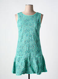 Rochie scurtă fără mâneci fără mâneci albastru BAMBOO'S femeie