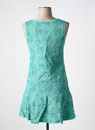 Rochie scurtă fără mâneci fără mâneci albastru BAMBOO'S femeie