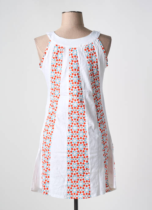 Rochie midi alb BAMBOO'S femeie