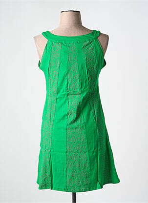 Rochie scurtă fără mâneci fără mâneci verde BAMBOO'S femeie
