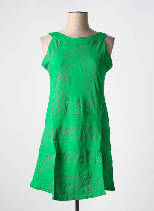 Rochie scurtă verde BAMBOO'S femeie
