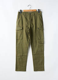 Pantalon cargo croială dreaptă verde GARCIA băiat