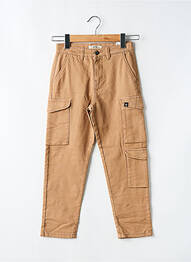Pantalon cargo croială dreaptă bej GARCIA băiat