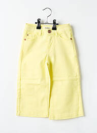 Pantalon evazat buzunare galben GARCIA fille