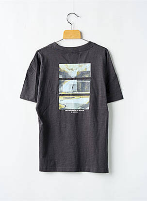 Tricou croială dreaptă mâneci scurte gri GARCIA băiat