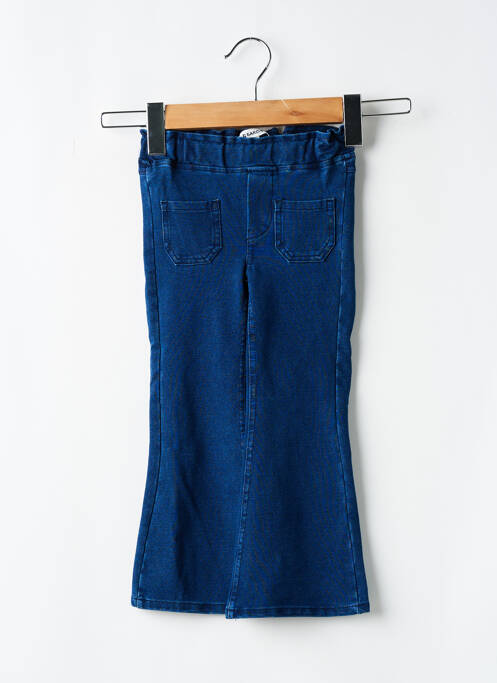 Pantalon evazat albastru GARCIA fată