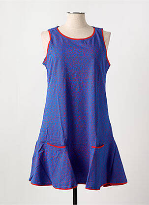 Rochie midi albastru BAMBOO'S femeie