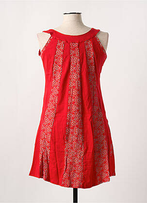 Rochie scurtă fără mâneci fără mâneci roșu BAMBOO'S femeie