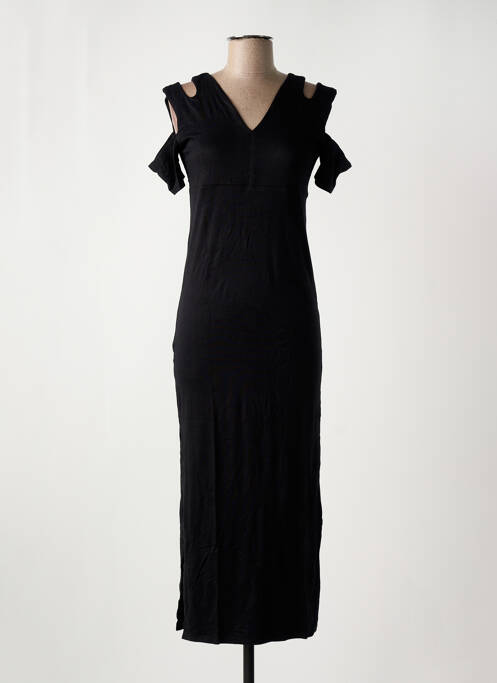 Rochie lungă negru BAMBOO'S femeie