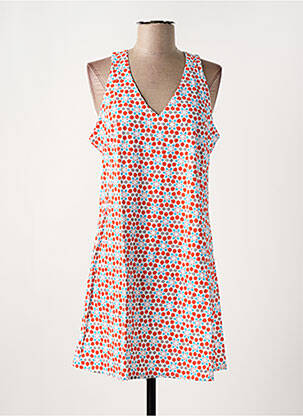 Rochie scurtă alb BAMBOO'S femeie