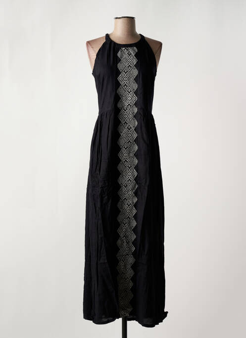 Rochie lungă negru BAMBOO'S femeie