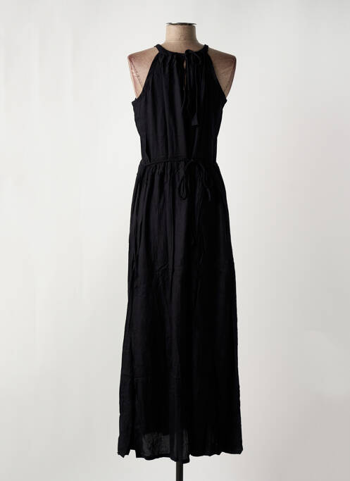 Rochie lungă negru BAMBOO'S femeie