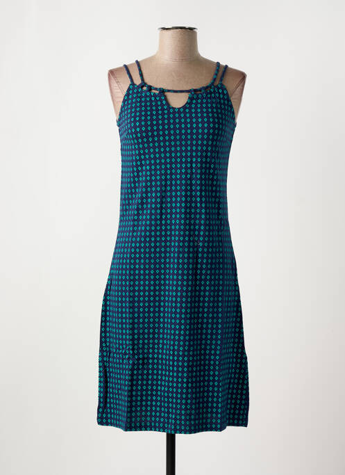 Rochie midi albastru BAMBOO'S femeie