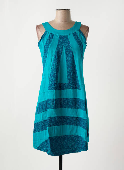 Rochie midi albastru BAMBOO'S femeie