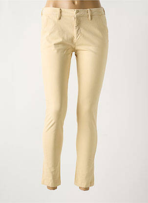 Pantalon chino talie joasă talie joasă bej REIKO femeie