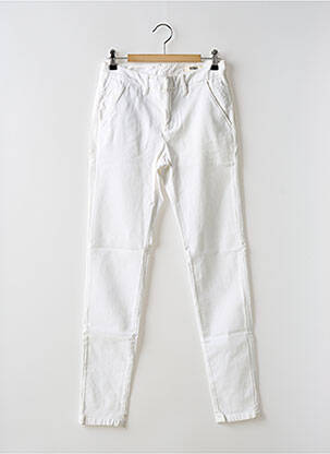 Pantalon chino alb REIKO femeie