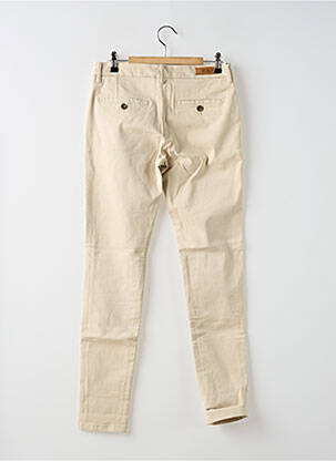 Pantalon chino talie joasă talie joasă bej REIKO femeie