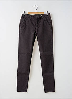 Pantalon chino talie joasă talie joasă gri REIKO femeie