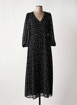 Rochie lungă negru KAFFE femeie