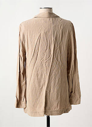 Jachete casual guler tip costum bej TIFFOSI femeie