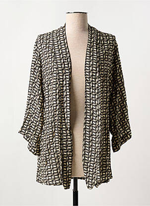 Vestă cu mâneci lungi maro SEE THE MOON femeie