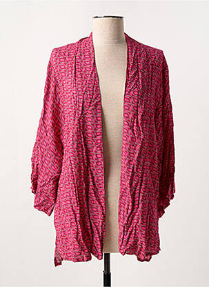 Vestă cu mâneci lungi roz SEE THE MOON femeie