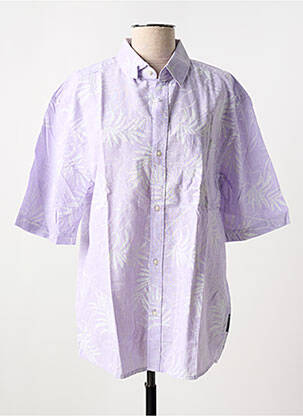 Cămașă mâneci scurte mâneci scurte violet TOM TAILOR femme