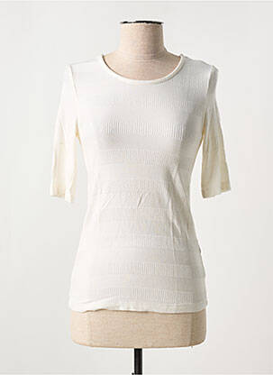 Tricou alb KAFFE femeie